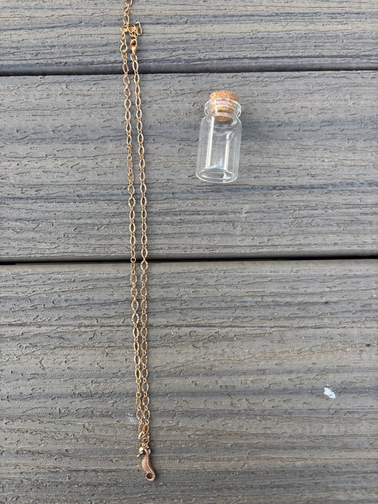 Seahorse necklace