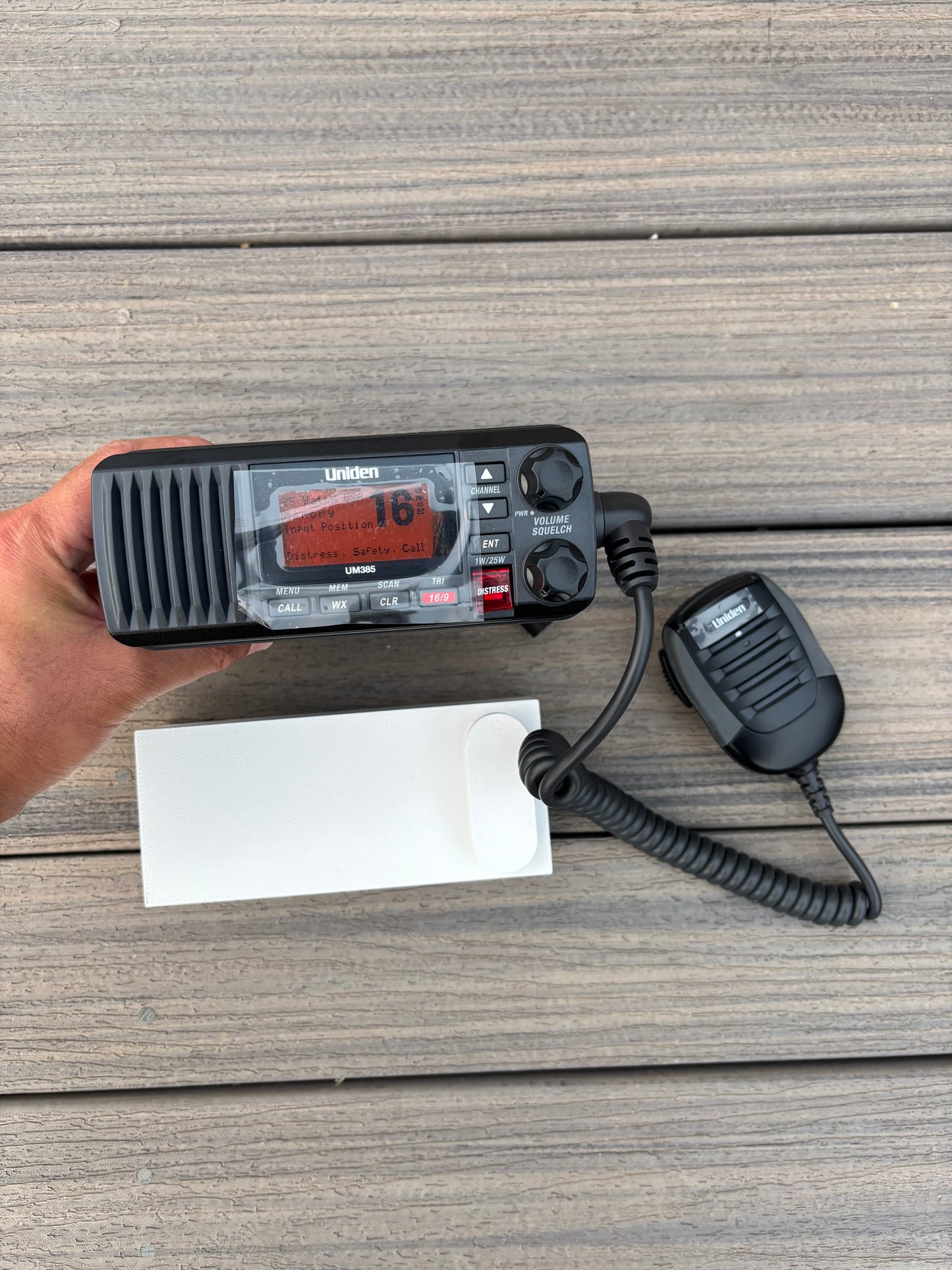 Uniden UM385 VHF marine radio compatiable protective cover