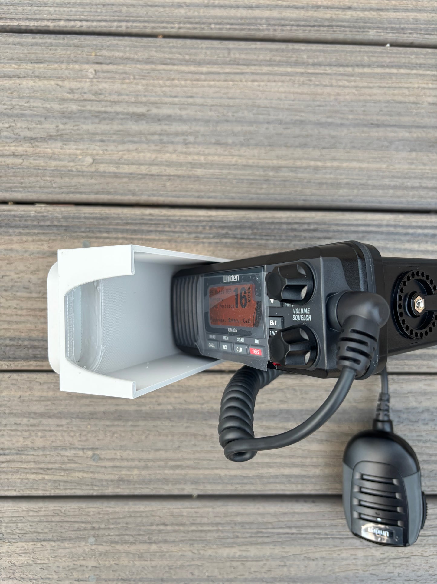 Uniden UM385 VHF marine radio compatiable protective cover